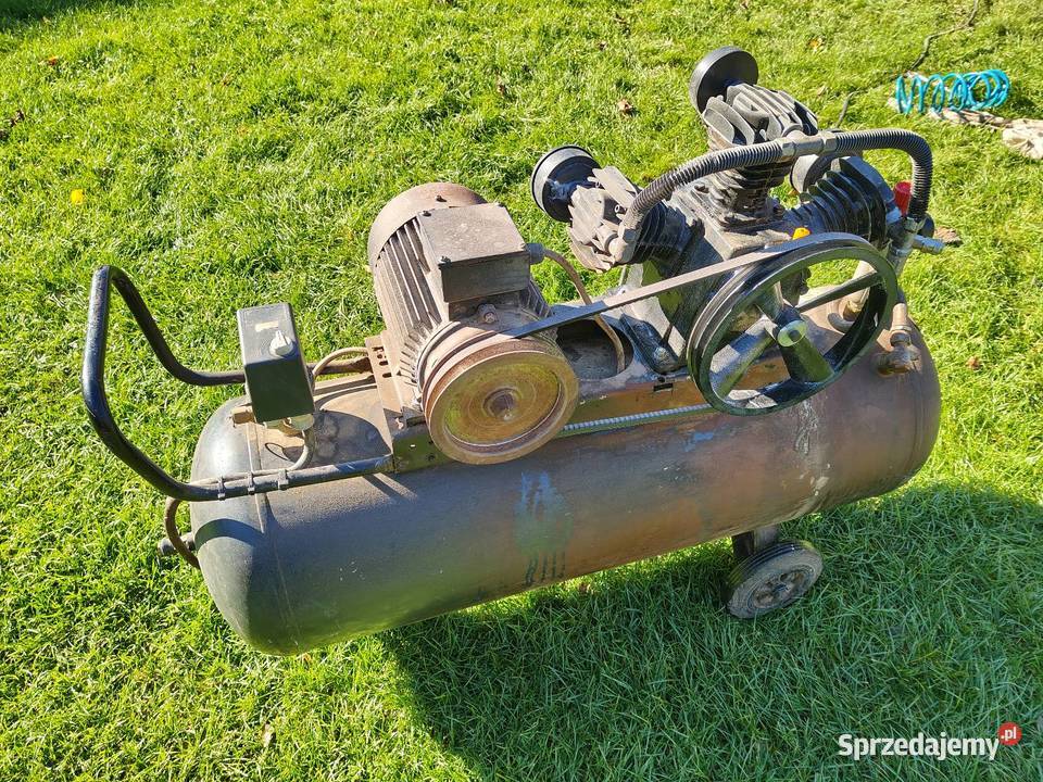 Kompresor ABAC 150 L 575 L min 3 KW 3 tłoki 400v Lekomin