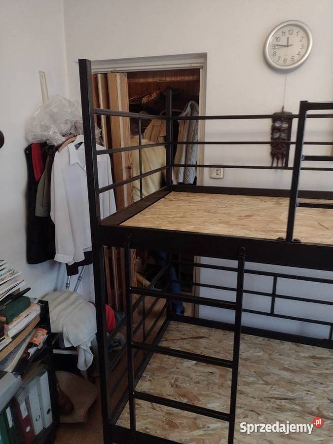 Łóżko na antresoli antresola metalowa łóżko 95cm