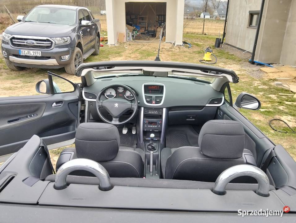 Sprzedam kabriolet nieuszkodzony 207 CC dolnośląskie sprzedam