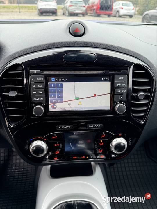 Nissan Juke 12 benzyna 2014r welurowa tapicerka Tomaszów Lubelski