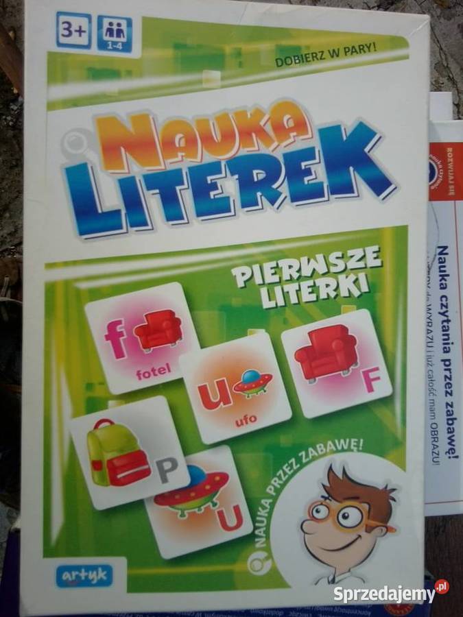 Gry planszowe edukacyjne dzieci 38 lat układamy Knurów sprzedam