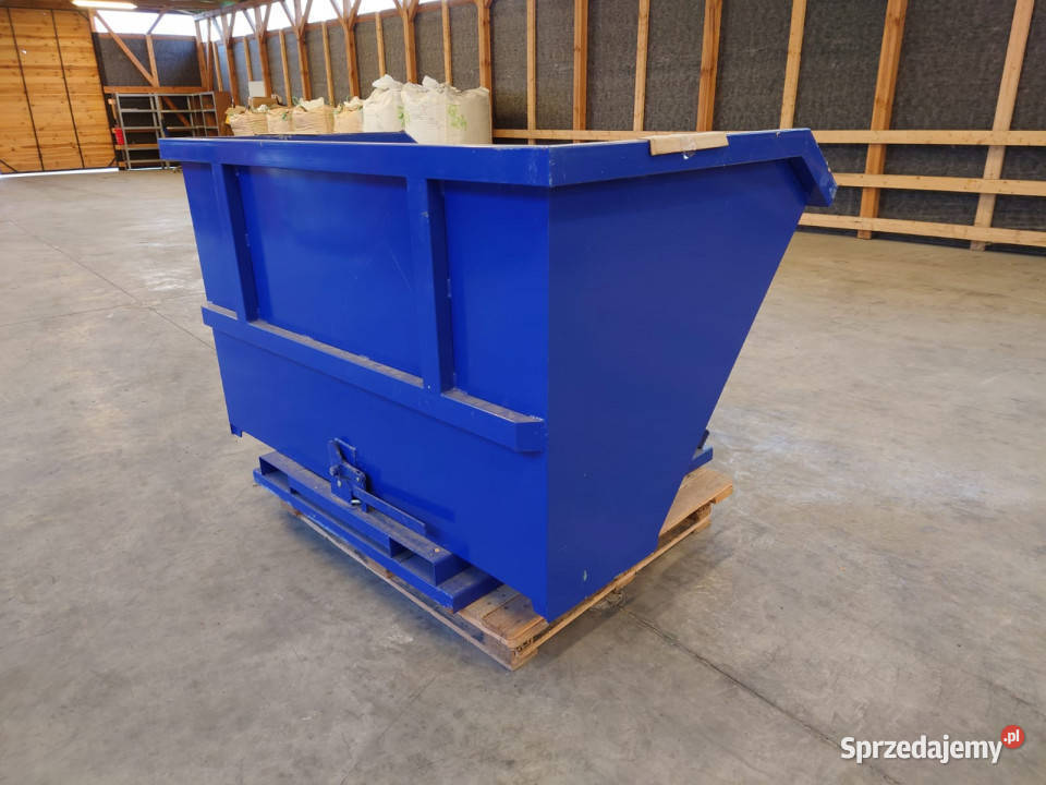 Kontener samowyładowczy do wózka widłowego 15 m3 wielkopolskie Gorzyce Wielkie