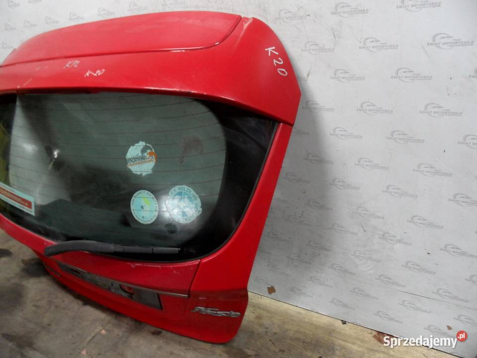FORD FIESTA MK7 VII 09r klapa tył osobowe