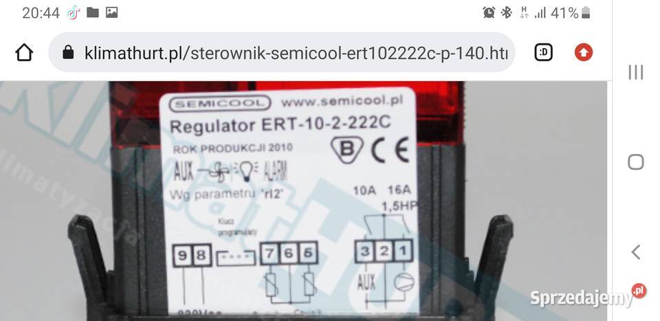 Sterownik do lady chłodniczej podkarpackie Tarnobrzeg sprzedam