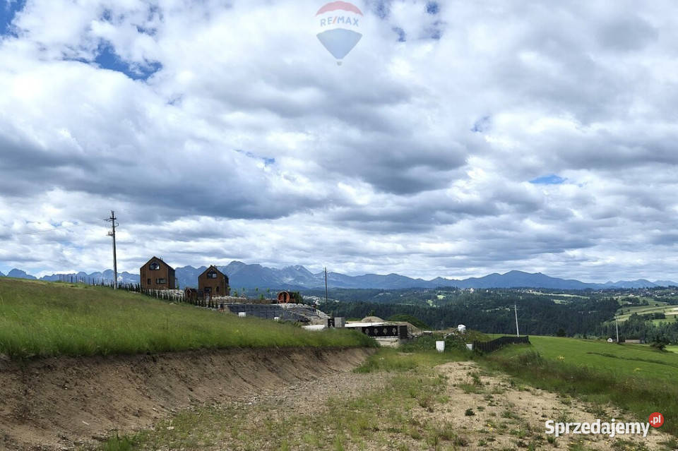 Działka w Rzepiskach z widokiem na Tatry