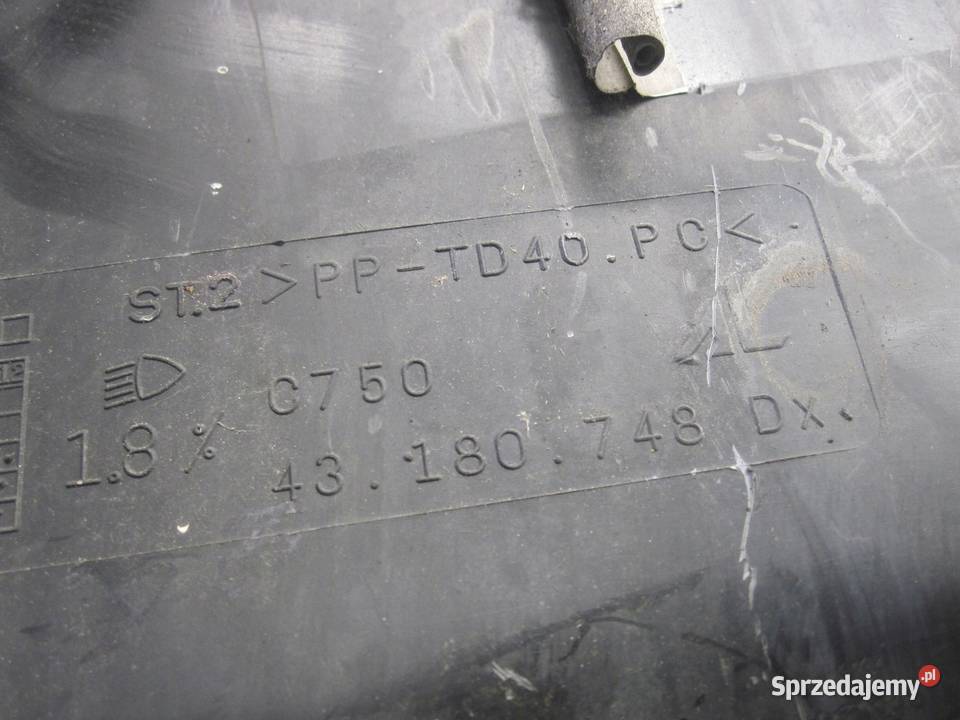 FIAT DUCATO III 10r lampa prawa przód 43180748DX Kielce