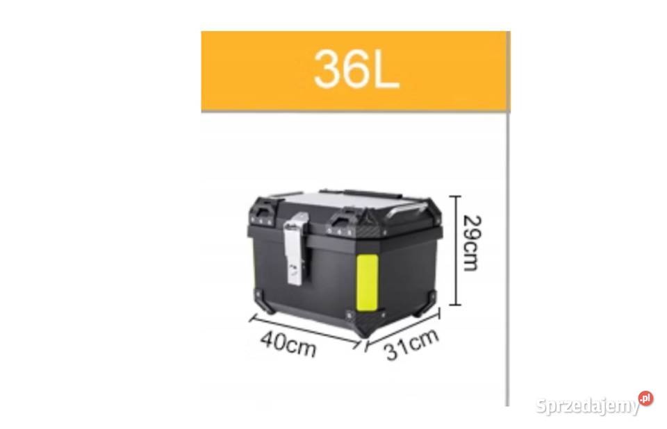 KUFER BAGAŻOWY CENTRALNY CZARNY 36 L Z PŁYTĄ Sosnowiec sprzedam