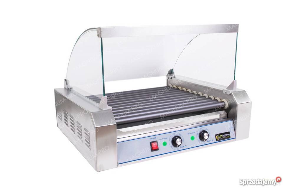 ROLKOWY PODGRZEWACZ DO PAROWEK HOTDOG 11 ROLEK