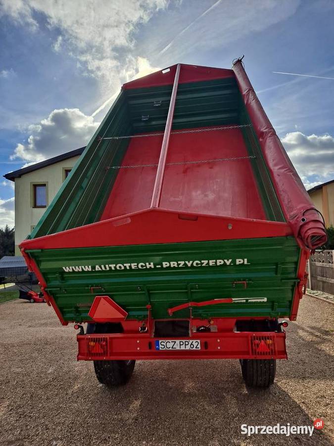 Przyczepa AUTOTECH PT 08 ładowność 8t