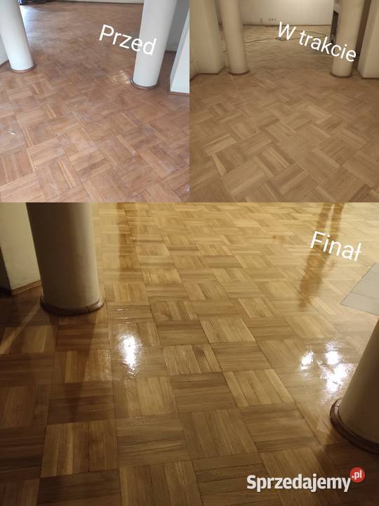 CYKLINOWANIE PARKIETÓW Pozostałe Turbia