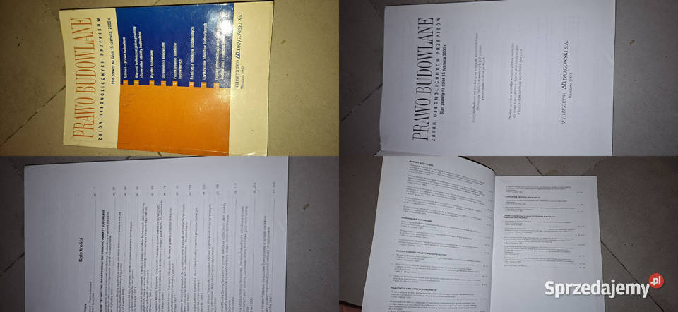 Prawo budowlane zbiór unikatowy wyd Dragowski
