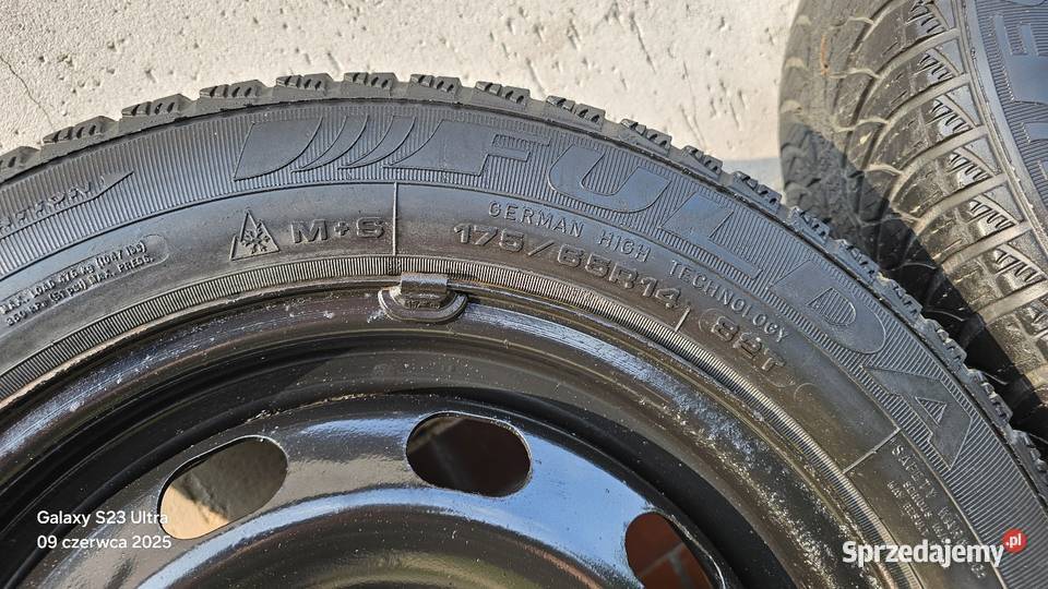 Koła stalowe z oponami volkswagena 5x100 et 38 dolnośląskie Syców