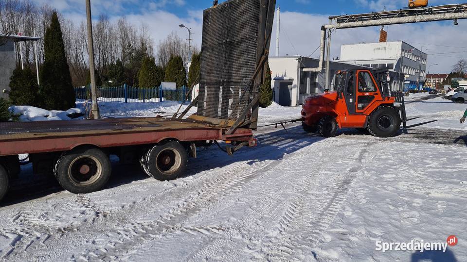Terenowy wózek widłowy 4X4 prześwit 350mm Elbląg