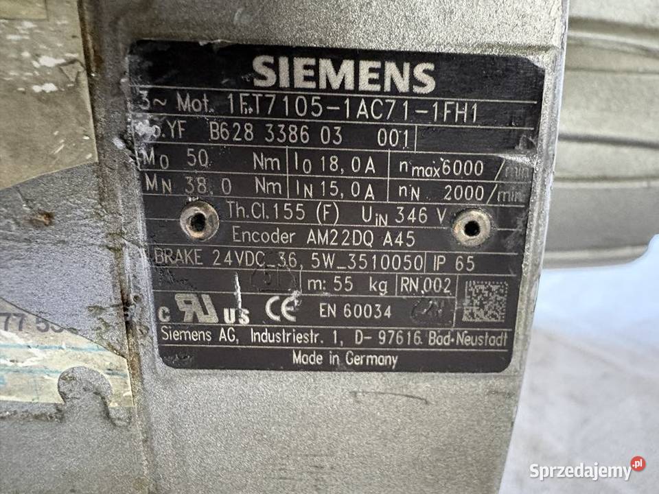 Siemens 1FT71051AC711FH1 Refurbrished