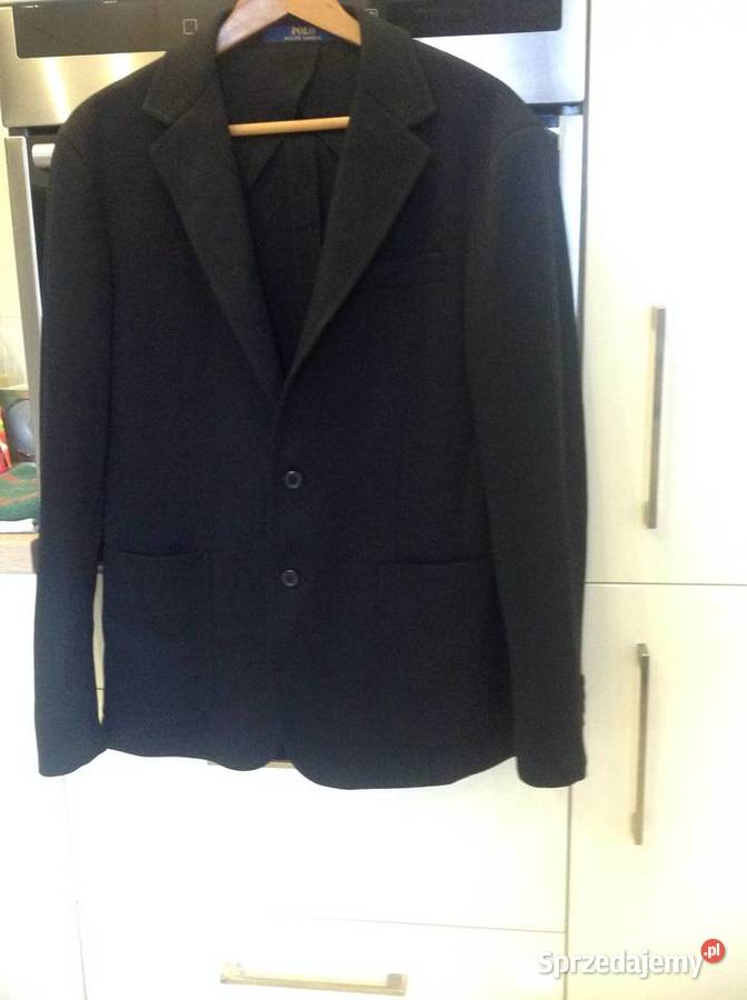 Żakiet Marynarka Damska Czarna POLO RALPH LAUREN Nowa Sól