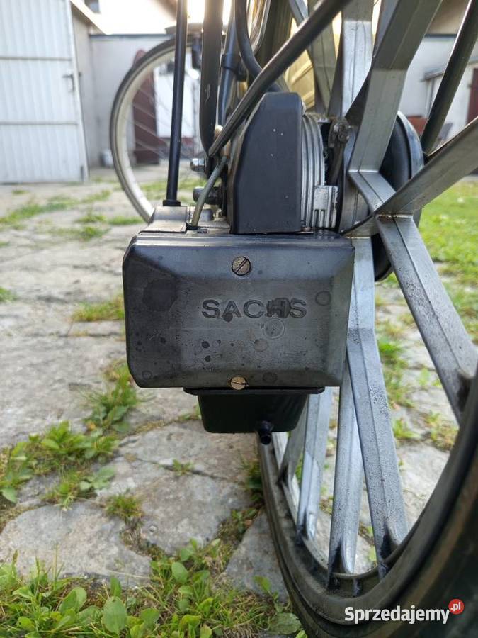 Rower spalinowy z silnikiem sachs sprzedam