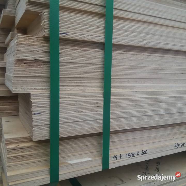 Sklejka odpadowa surowa suchotrwała 1516mm Brzeźno