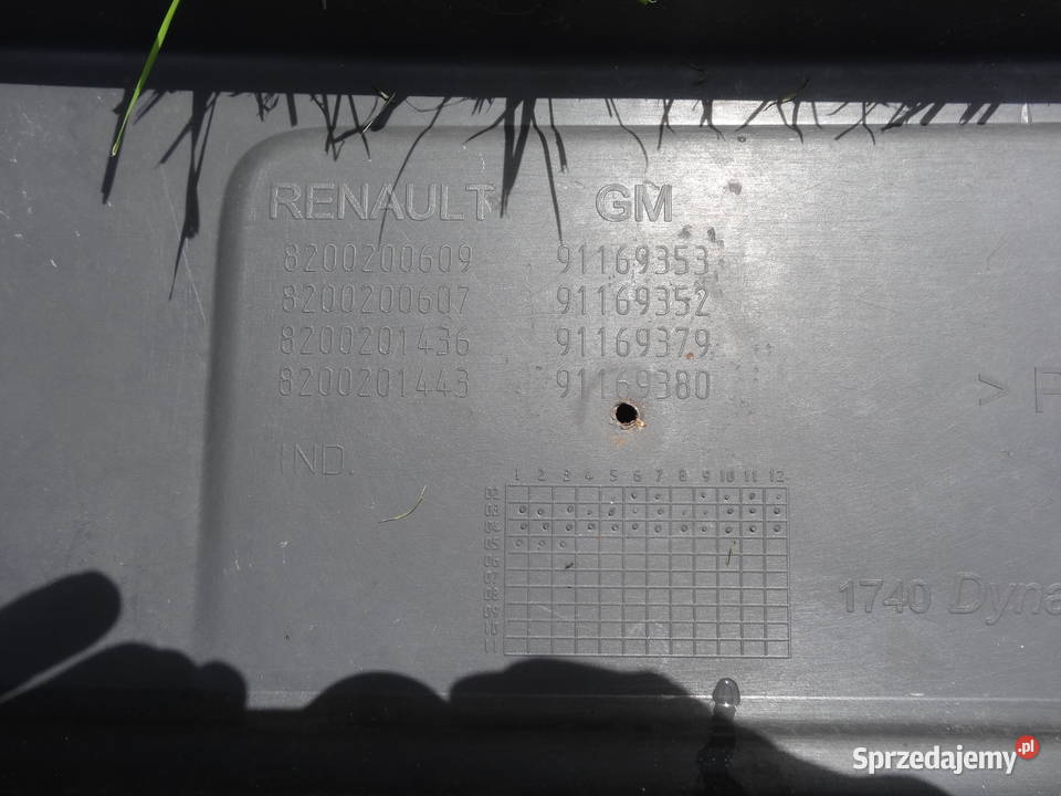 zderzak przód przedni renault trafic 2 opolskie Niemodlin sprzedam