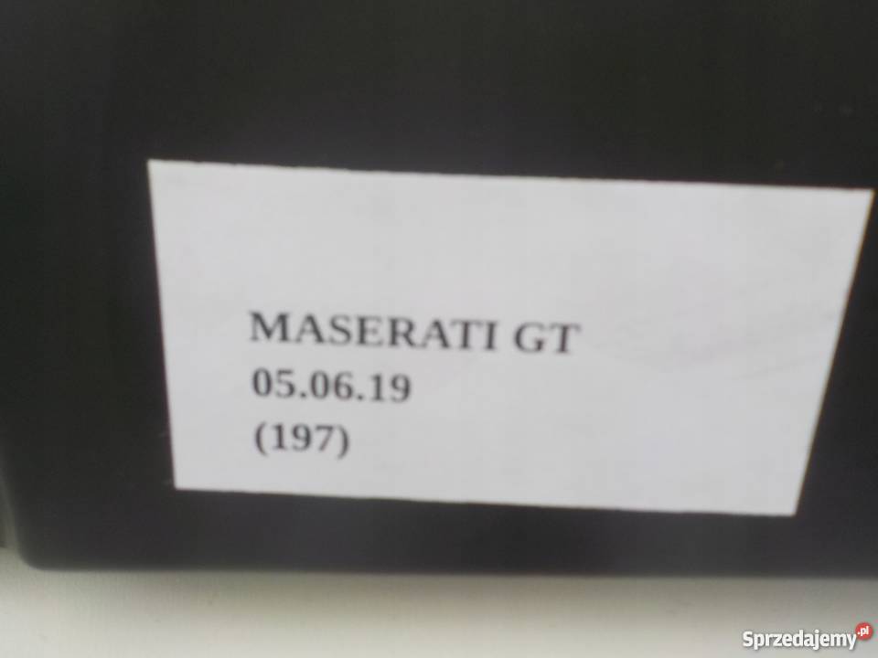 SANKI WÓZEK TYŁ WSPORNIK MASERATI GRANTURISMO Nowy Tomyśl