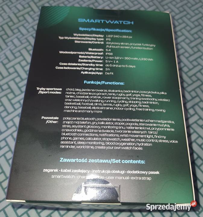 Smartwatch Forever Gdańsk sprzedam
