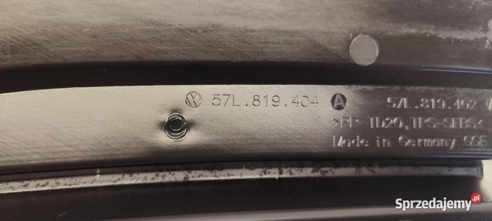 VW TAYRON PODSZYBIE PRAWE 57L819404A