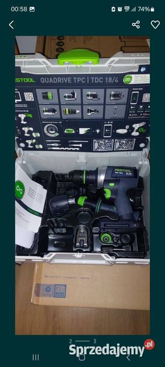 Narzędzia Festool TPC 184 IBASIC SET Katowice sprzedam