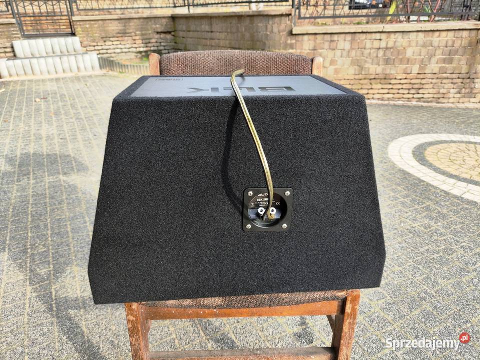 Skrzynia basowa bassowa tuba Mac Audio BLK SUB Car audio Niegowonice sprzedam