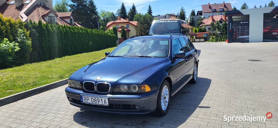 BMW E39 520i Touring LPG AUTOMAT granatowy Seria 5 Przemyśl