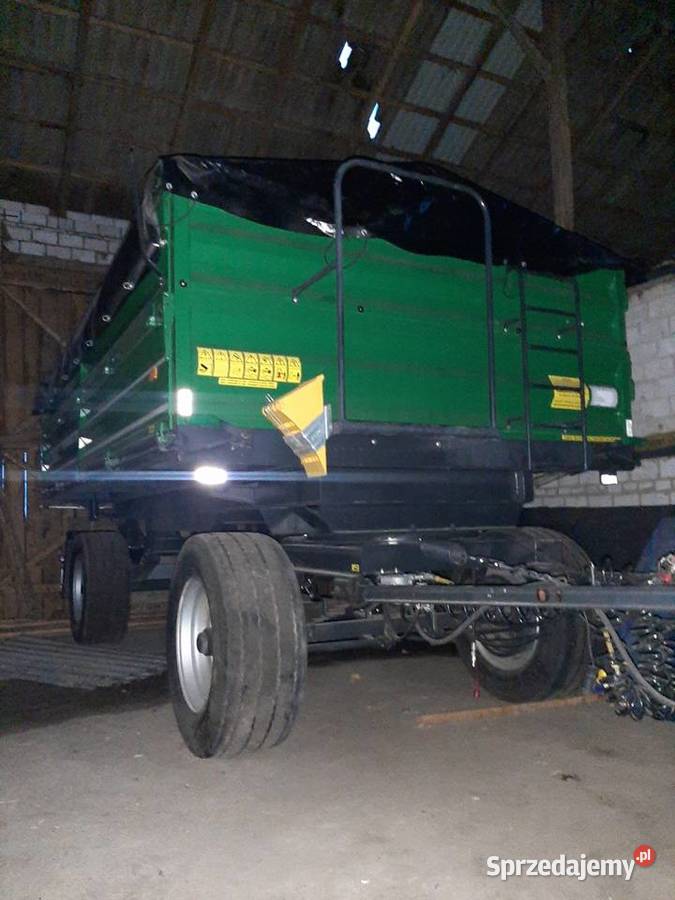 Przyczepa HW 8011 3 stronny wywrot Ładowność 810 Aleksandrów Łódzki