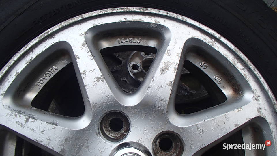 Alu felgi Toyota OEM 4x10014x6JJ Wyposażenie wnętrza Katowice