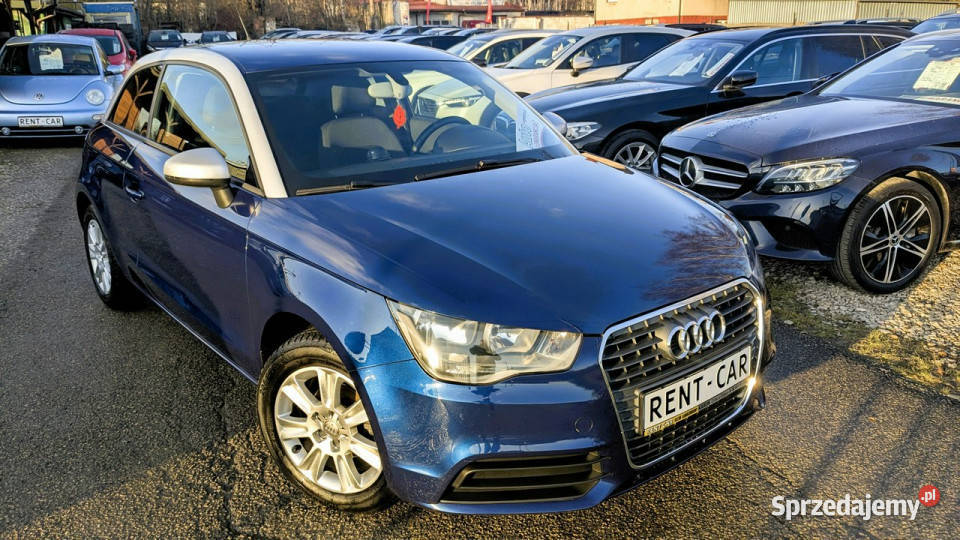 Audi A1 3drzwiowe 12i86OPŁACONY ASR (kontrola trakcji) śląskie Częstochowa sprzedam