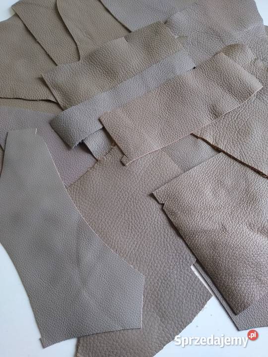 Skóra 493 g Licowa Włoska średnie i małe kawałki Gdańsk