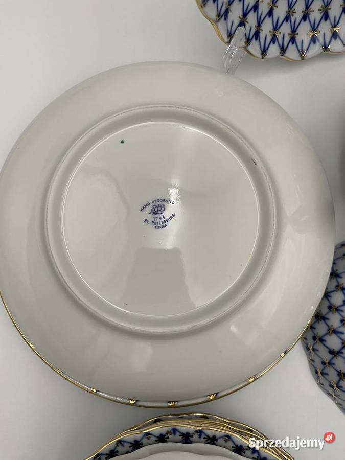 Porcelana Łomonosow serwis kawowoherbaciany Poznań