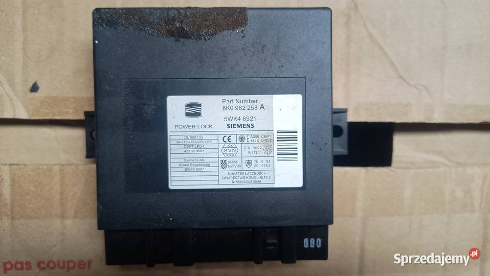 Moduł sterownik komfortu Seat Ibiza II FL 9902 Radom