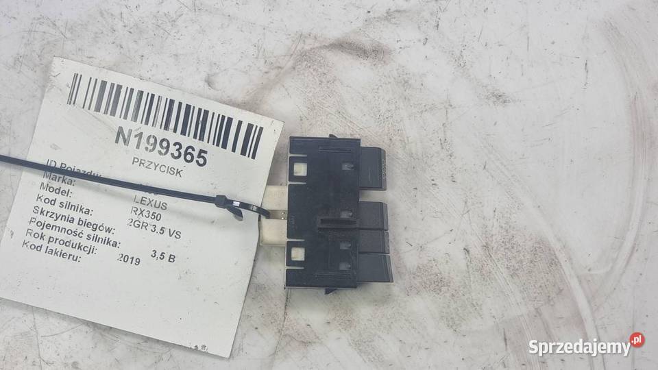 PRZYCISK LEXUS RX350 kujawsko-pomorskie Lipno