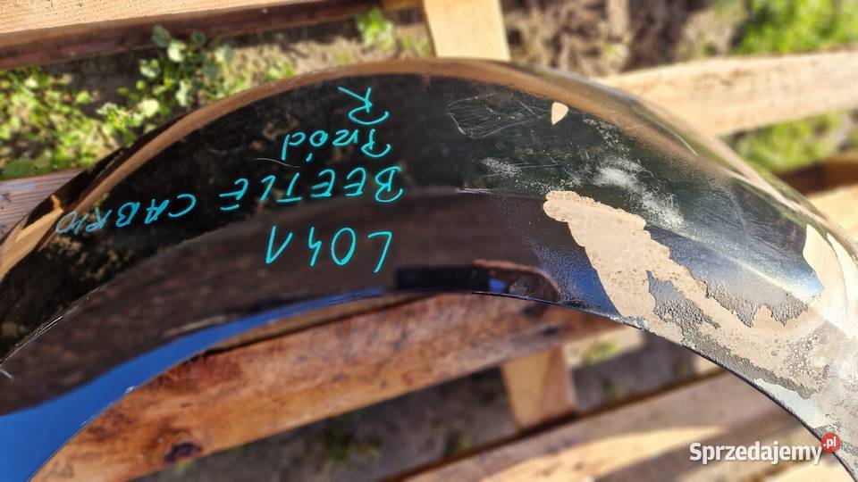 VW BEETLE BŁOTNIK PRZÓD PRZEDNI PRAWY KOD LAK Części samochodowe Słowikowo
