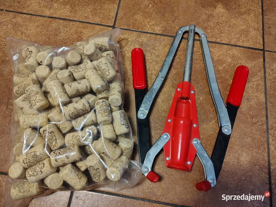 Korkownica ręczna metalowa dwuramienna Pozostałe Łazy sprzedam