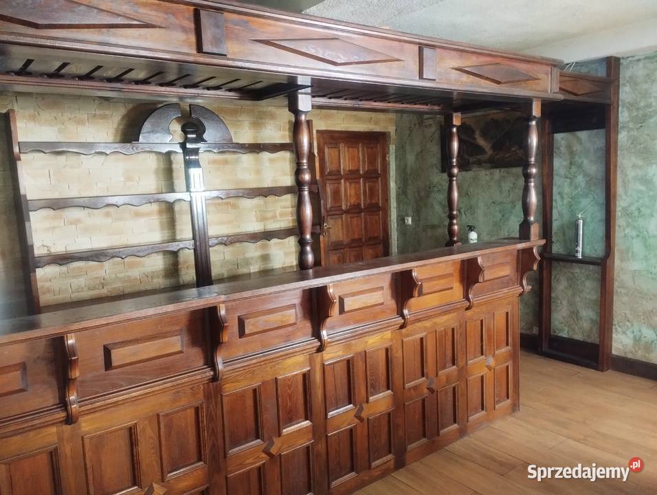 BAR DREWNIANY DĘBOWY Pozostałe Zamość