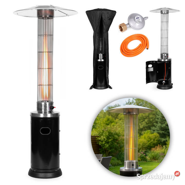 Ogrzewacz parasol gazowy grzejnik 9 kW szklany