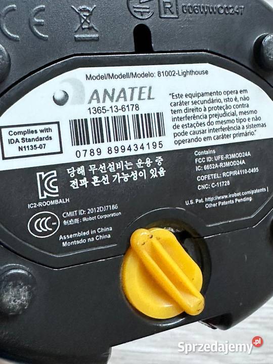 Wirtualna ściana latarnia iRobot Roomba