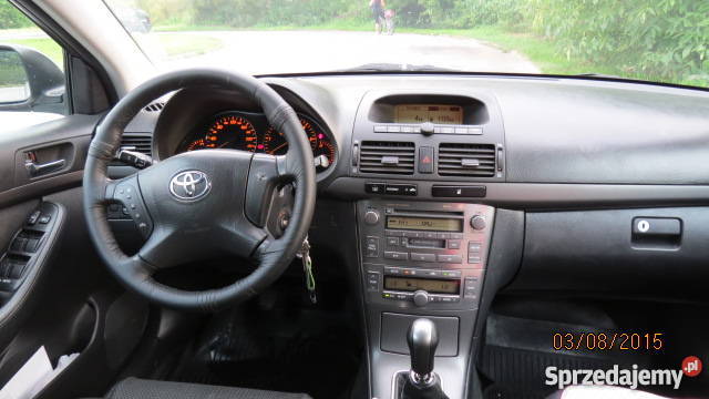 TOYOTA Avensis 2004 r mały przebieg komputer pokładowy Avensis Przemyśl
