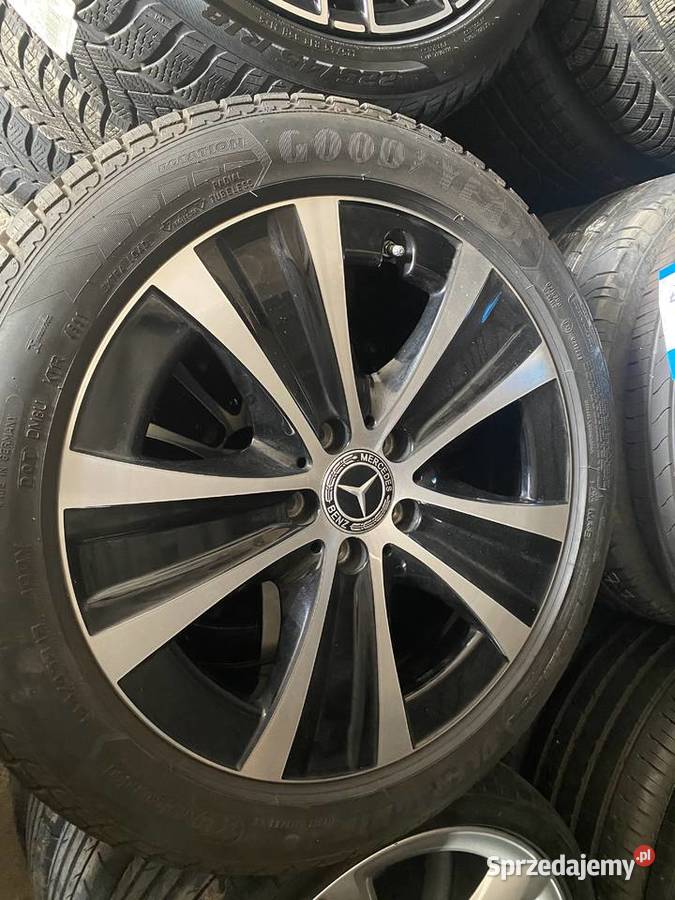 Mercedes e klasa kola 18 opona zimowa idealne Zgorzelec