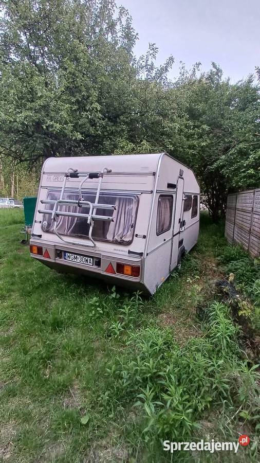 Przyczepa kempingowa KIP WC tv zarejestrowana OC Motoryzacja Budy Michałowskie