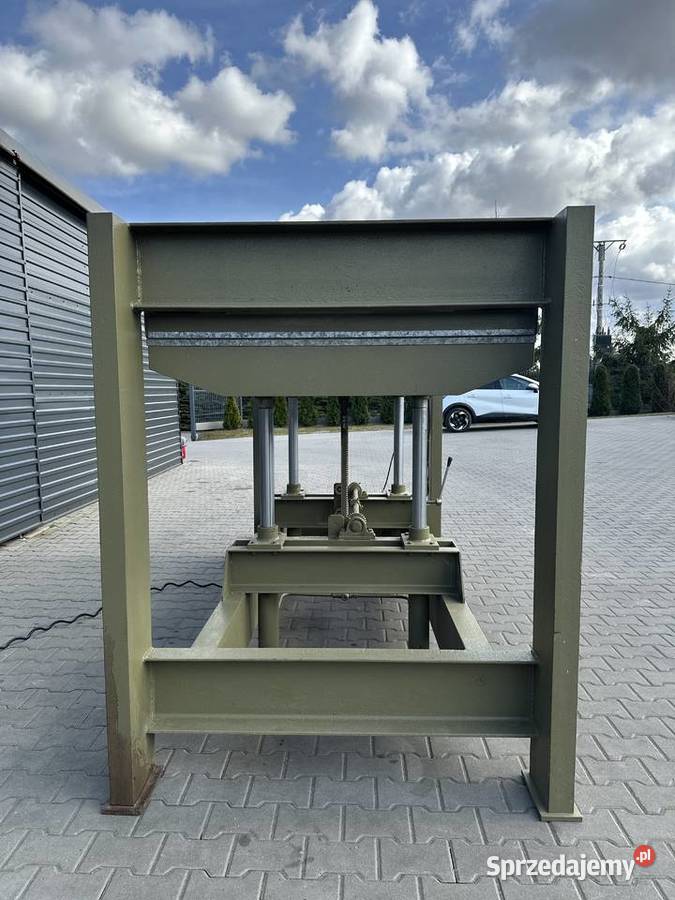 Prasa półkowa hydrauliczna 2500x1200 mm 1341 Łabuńki Pierwsze