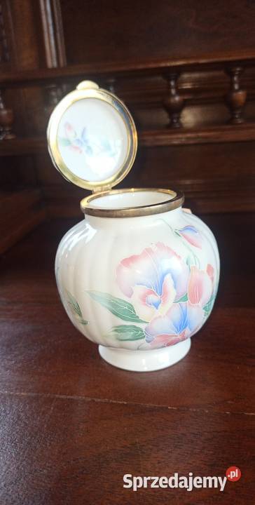 Puzderko Cottage Garden z pokrywką Aynsley Made Gdańsk sprzedam