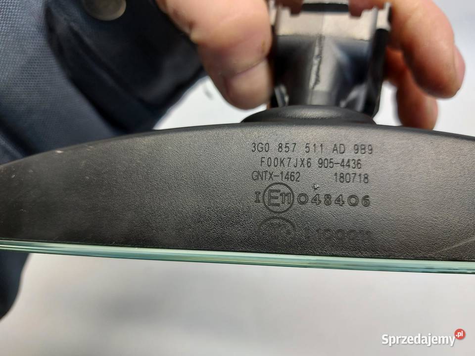 VW Arteon 3G8 2018r LUSTERKO WSTECZNE Wyposażenie wnętrza sprzedam