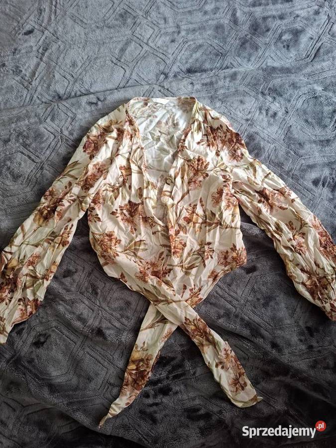 Bluzeczka HM 34 brązowy/beżowy