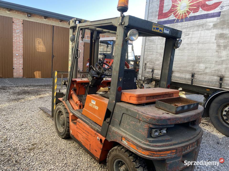 Wózek widłowy Desta DV35B oryginał 3500 udźwigu diesel sprzedam