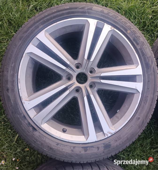 Felgi aluminiowe 19 5x112 opony letnie Kajetany