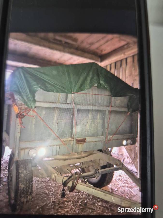 Przyczepa piławka przerobiona stan 6 ton Ząbkowice Śląskie